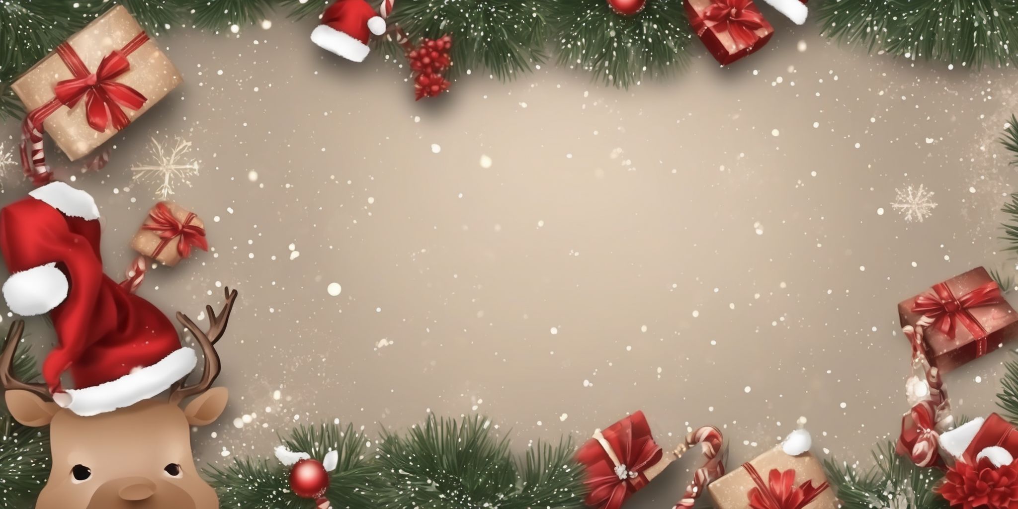 Scrapbook in realistic Christmas style