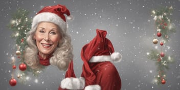 Classic carol in realistic Christmas style