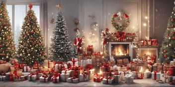Compilation in realistic Christmas style