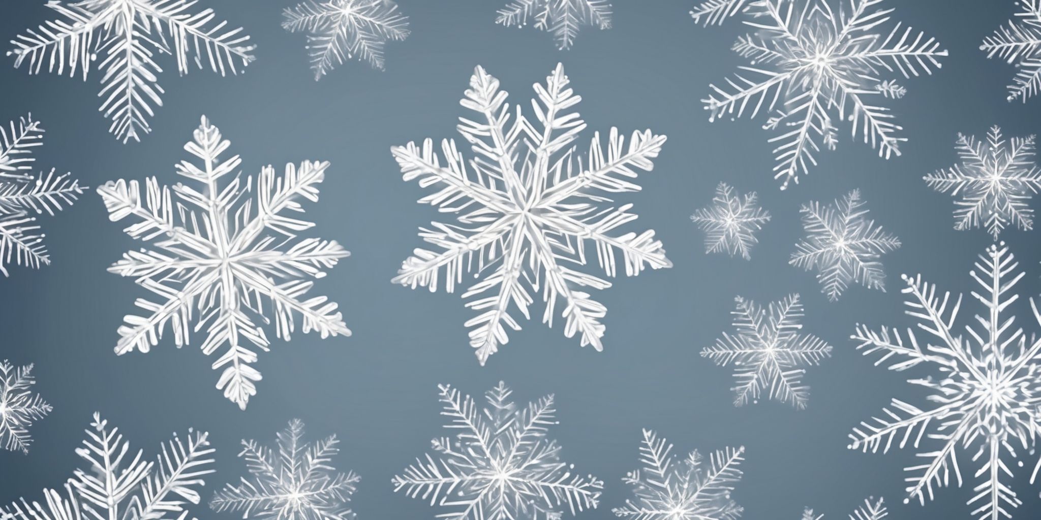 Snowflake in realistic Christmas style