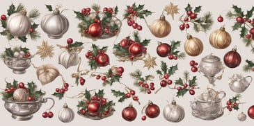 Heirlooms in realistic Christmas style