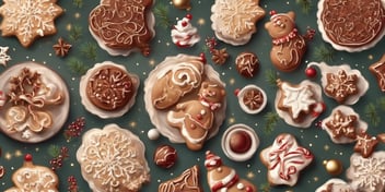 Baking in realistic Christmas style