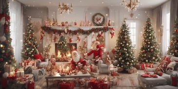 Joyful Joyful in realistic Christmas style